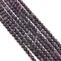 Natural black dragon vein agate round beads with pink crackle texture for DIY bracelets - Small / Black Pink Vein (No. Three)