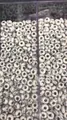 Bulk white turquoise marble beads with grey veins in organizers for jewelry making - Large Hole Style / White Howlite Bracelet