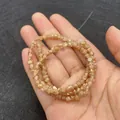 Irregular natural champagne raw stone beads for DIY jewelry and bracelets - Champagne Gold