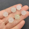 Χάντρες νεφρίτη σε σχήμα κολοκύθας 9x13mm σε ανοιχτό πράσινο για κατασκευή κοσμημάτων - Αχάτης