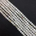 Fili di perline in madreperla bianca naturale a forma di cuore per gioielli fai da te - Forma a Cuore con Foro Verticale