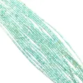Strands of 2mm light blue natural freshwater shell round beads for DIY jewelry making - 2.0mm / No.4 (Sky Blue)