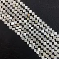 Perline a quadrifoglio in madreperla bianca naturale per creazione gioielli - Forma a Quadrifoglio