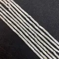 Natural white mother of pearl cylinder tube beads for DIY jewelry making crafts - Cylinder