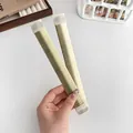 Champagne gold silk hair bun maker set of two with flexible metal band for styling - Dark Khaki