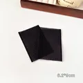 Set di due adesivi neri 6,2x9cm per fissare i capelli e la frangia senza lasciare segni - 6.2*9cm / Set da 2 / Nero Medio