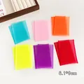 Set di sei patch per capelli colorati in blu rosa arancio giallo viola e rosso - 6.1*9cm / 6 Pezzi/Set / Multicolore Taglia Media