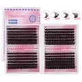 50D 60D 80D 100D DIY lash clusters extension kit with 8-16mm mixed lengths - JMS-045 Style (Single Tray)
