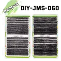 64er Set Einzelwimpern Cluster 10-16mm D-Curl DIY Wimpernverlängerung Kit - DIY-JMS-060
