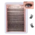 CMAYOME DIY segment lash extension kit featuring black clusters from 10mm to 18mm lengths - DIY-SET-329 / Single Tray Only