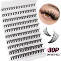 Kit de faux cils DIY 30D 100D modèle DIY-SET-622 en volume 30P plateau individuel - Style Boîte Unique 30P (DIY-SET-622)