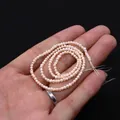 2-3mm Mini Hellrosa Natur-Süßwasserperlen Strang für DIY Schmuckherstellung - 1.5-2mm