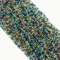 Detailopname van kleurrijke 2-3mm gefacetteerde glazen kralen voor het maken sieraden - Kleine Stijl / Meerkleurig