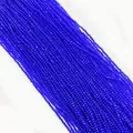 Dettaglio di perline di vetro blu sfaccettate da 2-3 mm per la creazione di gioielli DIY - 2mm (3g) / Blu