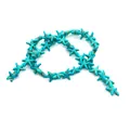 Seesternförmige synthetische Türkisperlen für DIY-Schmuck und Bastelarbeiten - Seestern-Design-Stil