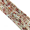 Set di perline colorate in pietra imperiale per la creazione di gioielli fai-da-te - N. 7 (Rosso Marrone Beige Misto)