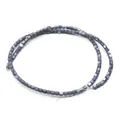 Fil de perles de nacre cylindriques gris foncé à éclat métallique pour bijoux DIY - 3-4mm / Gris Foncé (N°1)