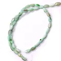 Lichtgroene rijstvormige schelpkralen met parelmoerglans voor DIY-sieraden maken - 5x8-6x9mm / Lichtgroen (Nr.5)