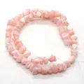Perles de nacre naturelle rose irrégulières pour la création de bijoux DIY - Style Corail Rose Concassé (7) / 4-6mm (27g/Fil)