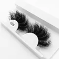 Dramatic 8D faux mink eyelashes MG03 in dense crossed style with white tray - Multi-layer Crisscross Voluminous Style (MG03)