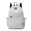 Minimochila impermeable gris claro con múltiples compartimentos y correas de malla - Gris Claro Pequeño