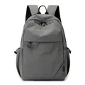 Compact dark grey waterproof nylon mini backpack for sports and short travel trips - Dark Gray Large