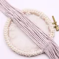 Strand of square light purple natural stone beads for DIY jewelry making and necklaces - Lavender