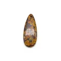 Ciondolo a goccia in diaspro naturale pelle di leopardo per creazione gioielli fai da te - Stile Texture Stampa Leopardata (Modello 1)