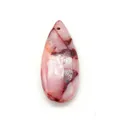 Ciondolo a goccia in turchese sintetico rosa con venature per gioielli fai da te - Colore 12 (Linee Rosa)