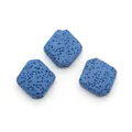 Dunkelblaue Lavastein-Perlen in Rautenform für die DIY-Schmuckherstellung - Dunkelblau