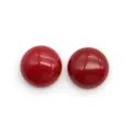 Cabochon di agata rossa lucida per creazione di gioielli fai-da-te e cristalli - Corniola