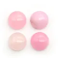 Cabochon semicircolari in cristallo rosa lucido con diverse tonalità di rosa sfumato - Quarzo rosa