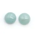 Cabochon in pietra naturale di amazzonite lucida per creazione di gioielli fai-da-te - Acquamarina