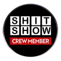 Funny Shit Show Crew Member metal pin badge for clothing and bag decoration - Bad Performance Staff Style