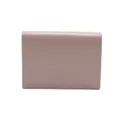 Portafoglio piccolo da donna rosa lavanda con multi-slot per carte e ecopelle - Rosa
