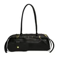 Borsa baguette chic in pelle nera con tracolla a fibbia e custodia piccola abbinata - 15*38*11 / Nero