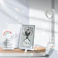 Atrapasol de alas de ángel con bola de cristal y tarjeta regalo de conmemoración - Envase tipo caja / 63.5cm