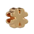 Ciondolo a forma di quadrifoglio dorato con finitura lucida per bracciali fai-da-te - Quadrifoglio Oro (016) / Oro