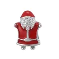 Christmas Santa Claus charm with red enamel finish for DIY jewelry bracelet crafting - Normal Specification / Standing Santa Claus (32)
