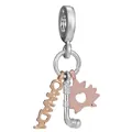 DIY Anhänger mit Kanada-Schriftzug, Hockeyschläger und Ahornblatt in Roségold - Kanada CANADA Hockey Ahorn Charm (27)