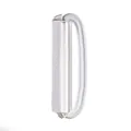 Polierte silberne 10mm Metallschnalle und D-Ring Verbinder für DIY Armband Zubehör - Silber