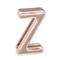 Roségoldener 10mm Buchstaben-Anhänger Z für DIY-Armbänder und Schmuckherstellung - Buchstabe Z