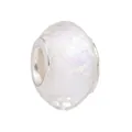 Gefacetteerde melkwitte harskraal met zilveren kern voor DIY-armbanden en -sieraden - Normale Specificatie / Opaalwit Gefacetteerd (038)