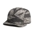 Dettaglio del tessuto ripstop camo tiger e fori di ventilazione sulla corona a 5 pannelli - M(56-58cm) / Cachi Mimetico