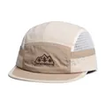 Detailed close-up of quick-dry mesh panels and UDFMFREEDOM embroidery on mountain cap - M (56-58cm) / Off White