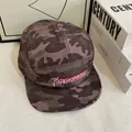 Casquette camper camouflage marron en ripstop avec broderie Tennessee sur fond blanc - M (56-58cm) / Camouflage Café
