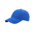 Gorra de béisbol clásica azul oscuro en algodón liso con visera curvada - Ajustable / Azul