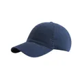 Gorra de béisbol clásica en algodón azul marino con corona suave y visera curva - Ajustable / Azul marino