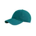 Gorra de béisbol clásica en algodón verde azulado con visera curva y diseño de seis paneles - Ajustable / Verde Atlántico