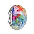 Harsbedel voor DIY-armbanden met kleurrijke glittersterren en hartjes - Kleurrijke Sterpailletten (Z003)
